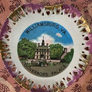 Williamsburg VA Souvenir Plate
